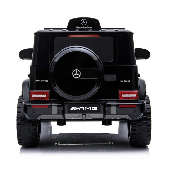 Продукт Акумулаторен джип Mercedes Benz G63 Licensed 4X4 , с меки гуми и кожена седалка - 0 - BG Hlapeta